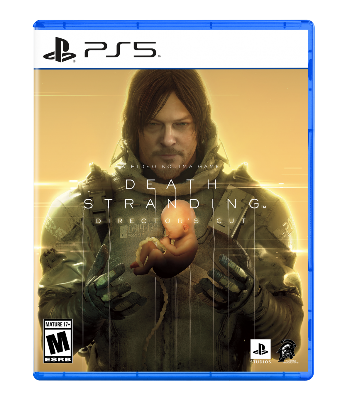 Death Stranding Director’s Cut for PS5 featuring enhanced story-driven open-world action and cinematic gameplay cover art