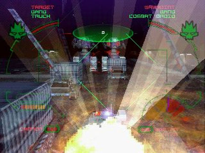 G-Police: Weapons of Justice retro sci-fi flight combat action game for PlayStation 1 (PS1) gameplay