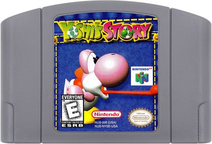 Yoshi's Story cartridge for Nintendo 64 (N64) video game