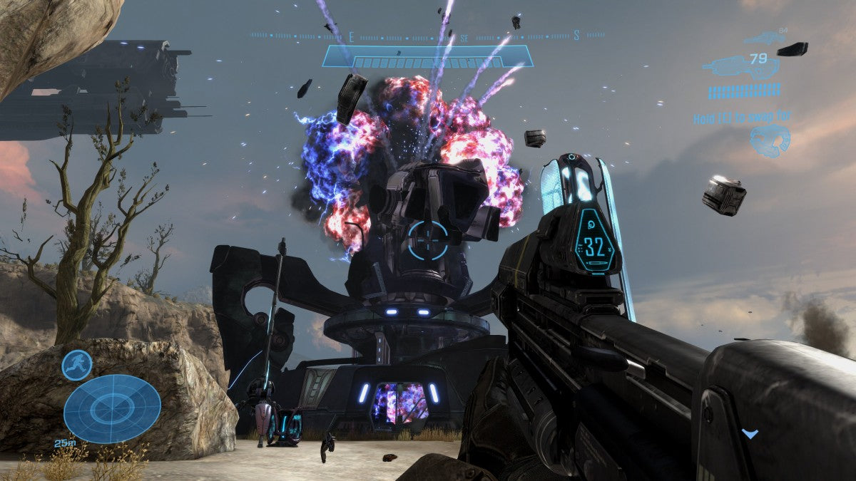 Halo: Reach for Xbox 360 sci fi first person shooter Bungie campaign multiplayer firefight mode Spartans Covenant action shooter gameplay