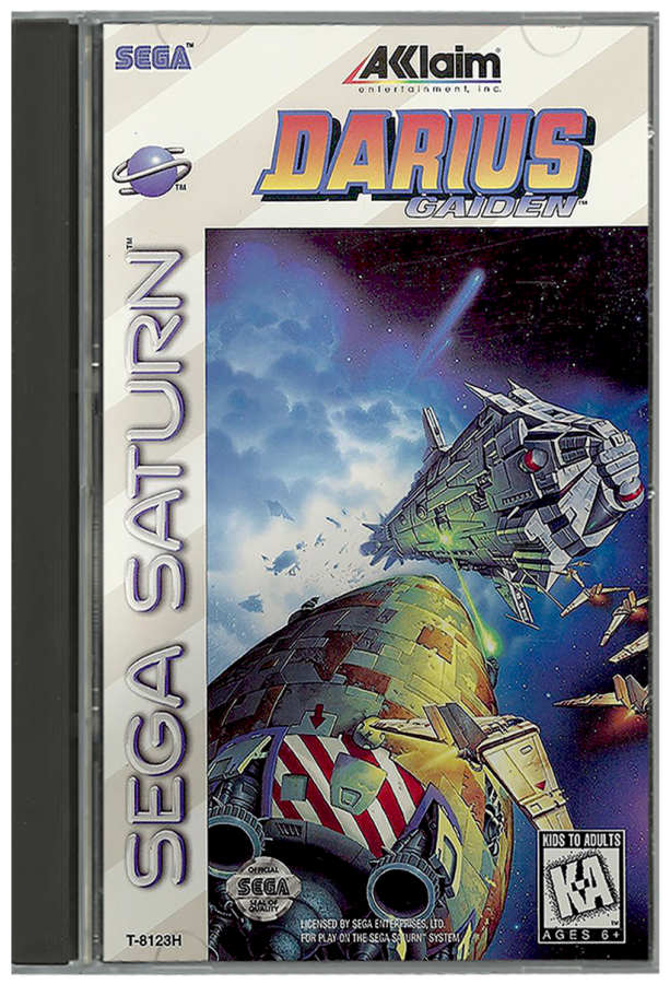 Darius Gaiden cover art for Sega Saturn (SS) video game