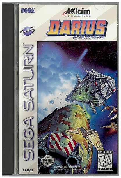 Darius Gaiden cover art for Sega Saturn (SS) video game