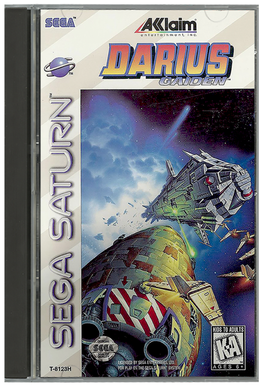 Darius Gaiden cover art for Sega Saturn (SS) video game