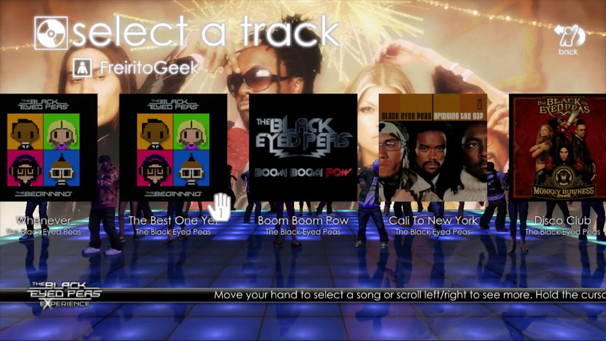 The Black Eyed Peas Experience gameplay for Xbox 360 (X360) motion-controlled dance rhythm video game