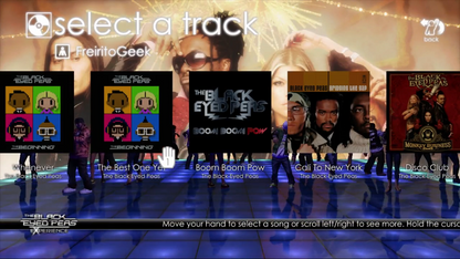 The Black Eyed Peas Experience gameplay for Xbox 360 (X360) motion-controlled dance rhythm video game