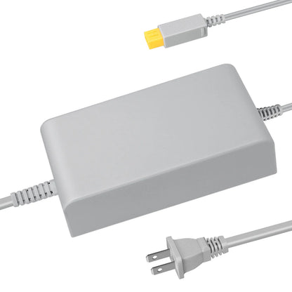 Wii U Console AC Adapter inspired design featuring Nintendo gaming power accessory aesthetic reliable console power supply replacement hardware essential charging connection home gaming setup compatible Wii U system presentation top 