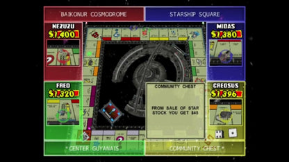 Monopoly Party PlayStation 2 (PS2) party board video game gameplay