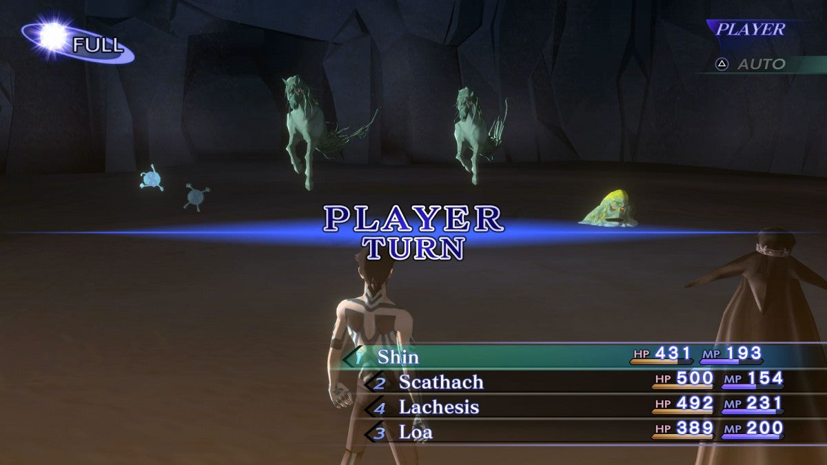 Shin Megami Tensei III: Nocturne HD Remaster for PlayStation 4 JRPG featuring turn based combat demon negotiation fusion system post apocalyptic Tokyo story driven gameplay Atlus remastered edition gameplay