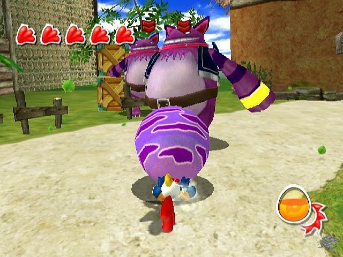 Billy Hatcher and the Giant Egg gameplay for GameCube (GC) platformer action-adventure video game