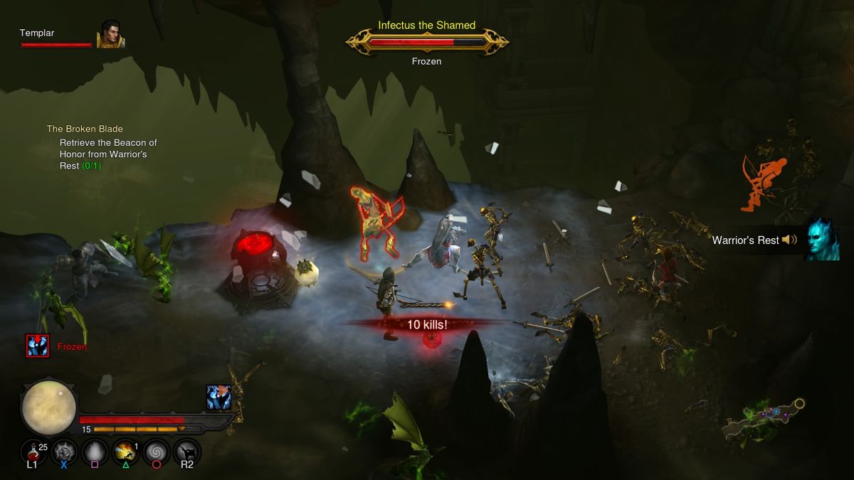 Diablo III: Reaper of Souls [Ultimate Evil Edition] – PlayStation 4 (PS4) video game gameplay, action RPG by Blizzard Entertainment