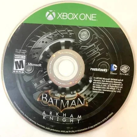 Batman: Arkham Knight disc for Xbox One (XONE) video game