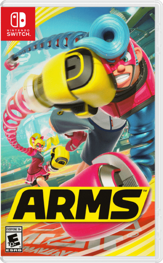 ARMS cover art for Nintendo Switch (NS) video game