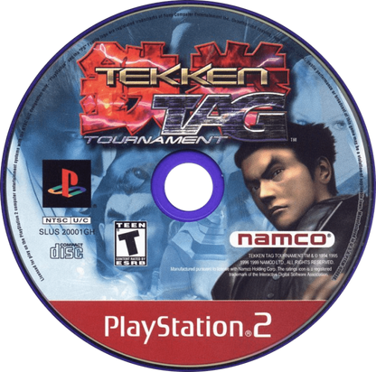 Tekken Tag Tournament Greatest Hits PlayStation 2 PS2 video game featuring classic fighting gameplay tag team battles iconic Tekken characters martial arts combat arcade action competitive gameplay and character switching PlayStation 2 retro video game collection collectible gaming appeal game disc