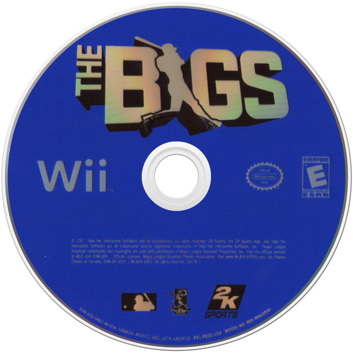 The Bigs – Nintendo Wii (Wii) arcade-style baseball sports video game disc