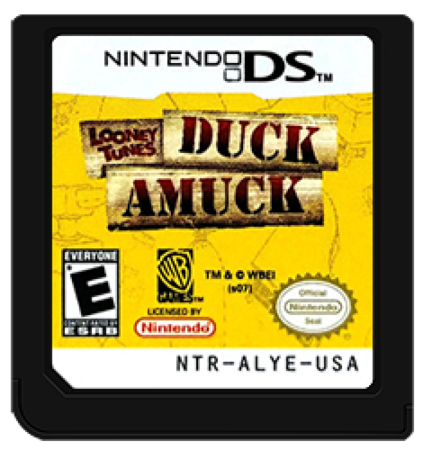 Looney Tunes: Duck Amuck cartridge for Nintendo DS (DS) cartoon mini-game collection video game