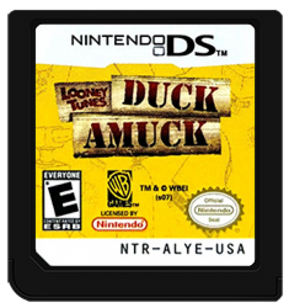 Looney Tunes: Duck Amuck cartridge for Nintendo DS (DS) cartoon mini-game collection video game