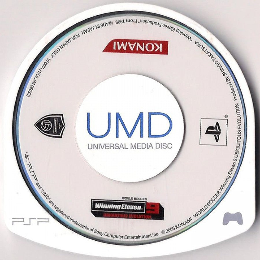 World Soccer: Winning Eleven 9 [Japanese Import] UMD for PlayStation Portable (PSP) soccer sports game