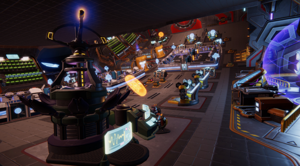 Spacebase Startopia – Xbox One (XONE) gameplay for space station management simulation video game