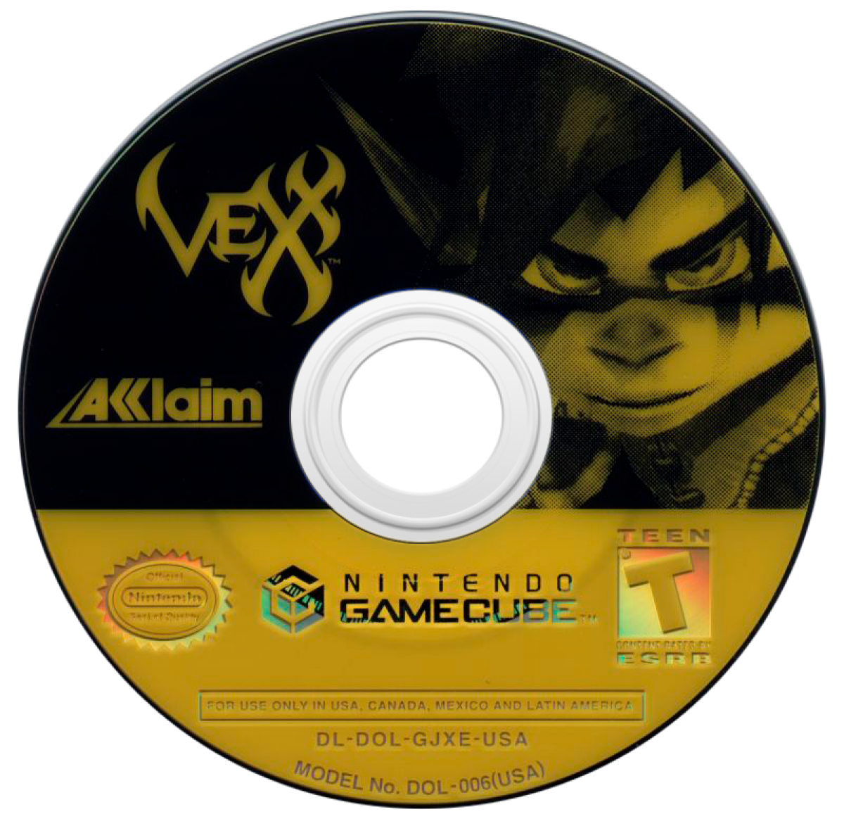 Vexx Nintendo GameCube GC for retro video game enthusiasts featuring 3D action platforming gameplay expansive world exploration acrobatic movement challenging collectibles fantasy adventure environments combat driven progression and collectible gaming appeal disc 