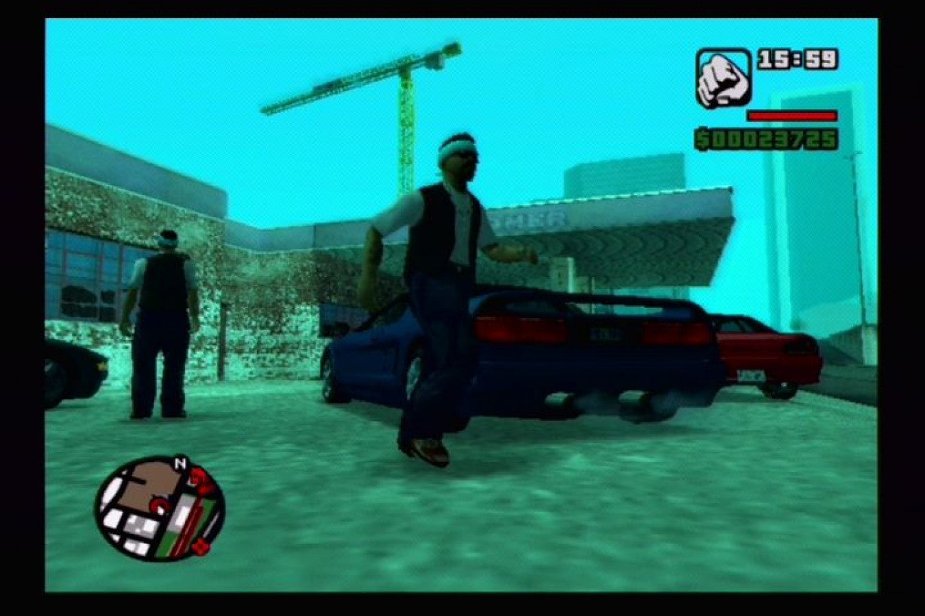 Grand Theft Auto: San Andreas Special Edition gameplay for PlayStation 2 (PS2) video game