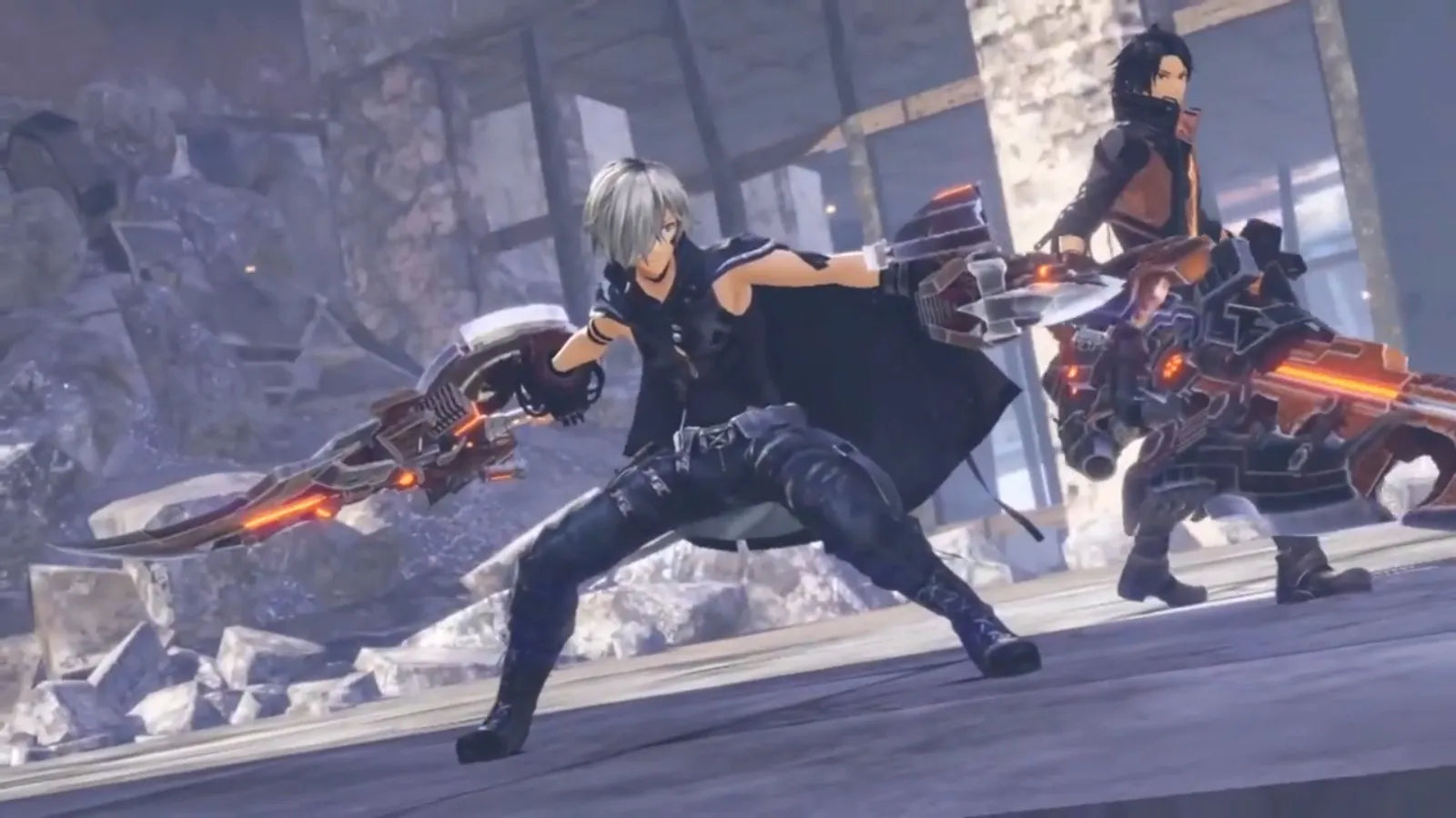 God Eater 3 PlayStation 4 action hunting RPG anime apocalypse Aragami monsters custom God Arc co-op multiplayer missions character creation Bandai Namco gameplay