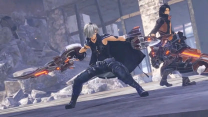 God Eater 3 PlayStation 4 action hunting RPG anime apocalypse Aragami monsters custom God Arc co-op multiplayer missions character creation Bandai Namco gameplay