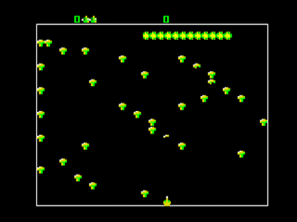 Arcade Classics Centipede gameplay for Sega Genesis (GEN) video game