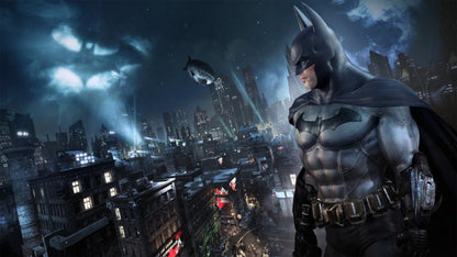 Batman Return to Arkham PlayStation 4 PS4 for action adventure video game fans featuring Batman Arkham Asylum and Batman Arkham City remastered gameplay Gotham City exploration stealth combat detective investigations iconic villains gadget abilities challenging missions and immersive DC Comics superhero action collectible gaming appeal gameplay