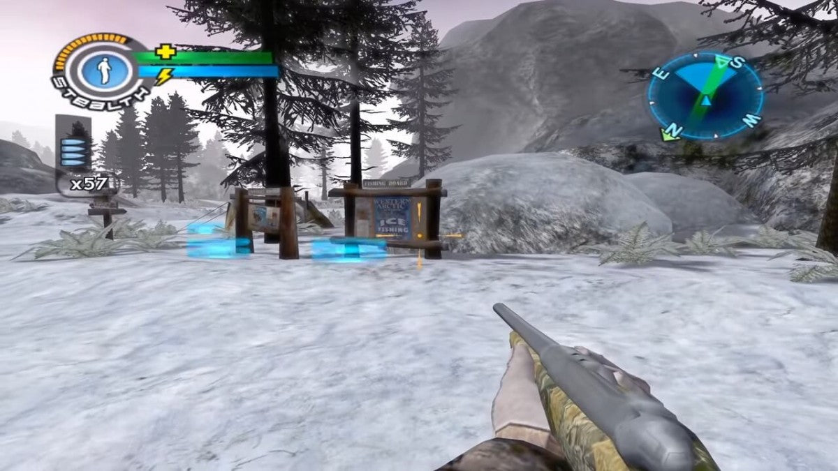 Cabela’s Alaskan Adventures for PlayStation 2 with hunting, fishing, and outdoor wilderness exploration theme gameplay