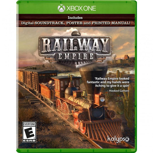 Railway Empire cover art for Xbox One (XONE) video game