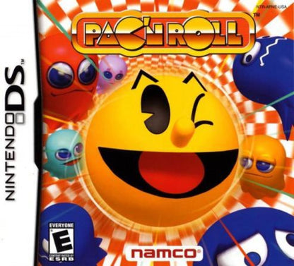 Pac n Roll cover art for Nintendo DS (DS) arcade platforming video game