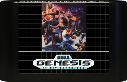 Streets of Rage 2 cartridge for Sega Genesis GEN video game