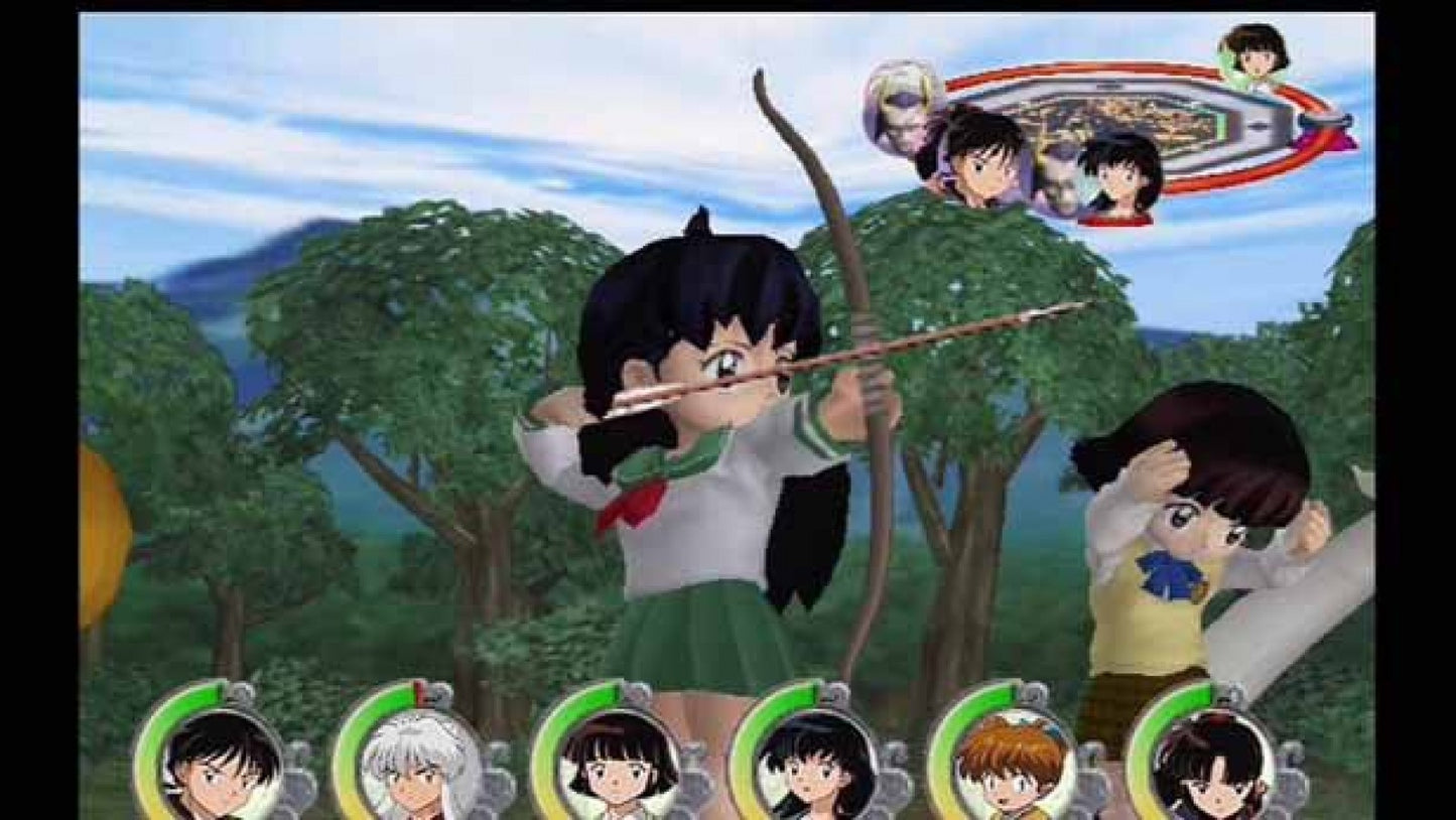 Inuyasha: The Secret of the Cursed Mask gameplay for PlayStation 2 (PS2) video game