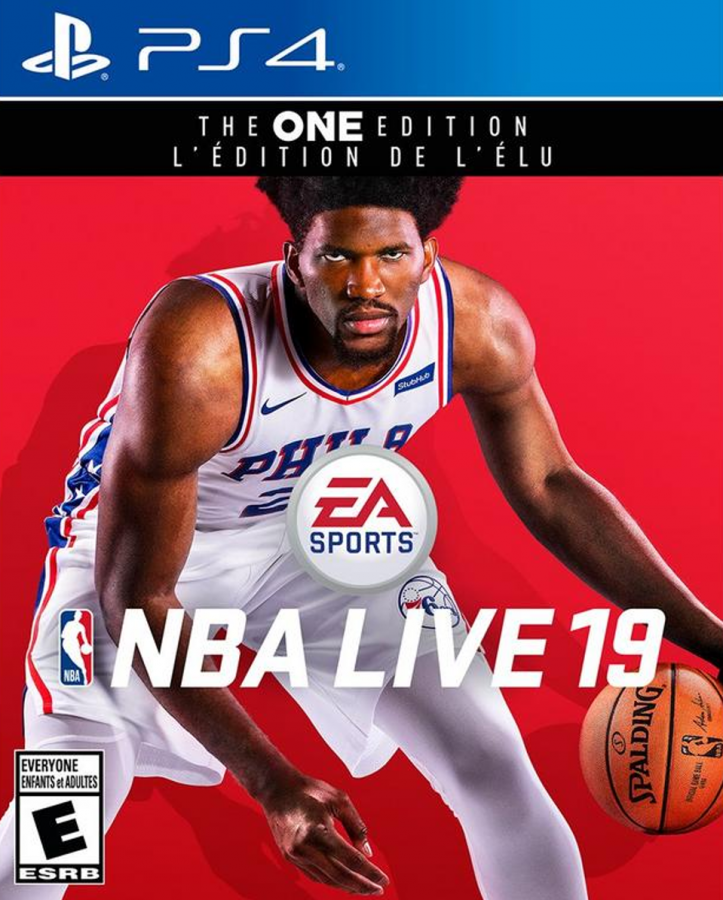 NBA Live 19 [The One Edition] – PlayStation 4 (PS4) cover art for basketball video game