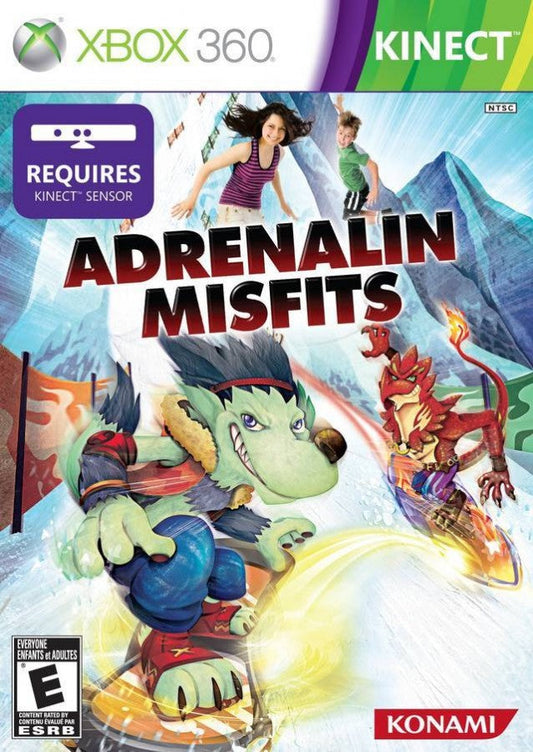 Adrenalin Misfits cover art for Xbox 360 (X360) video game