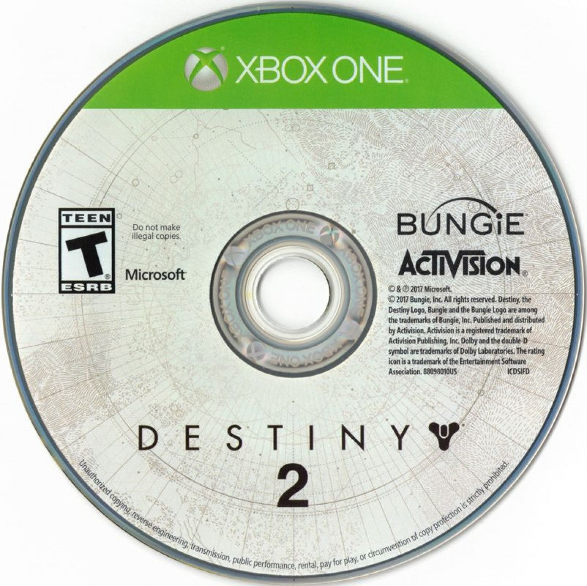 Destiny 2 – Xbox One (XONE) disc for online multiplayer sci-fi first-person shooter with RPG elements
