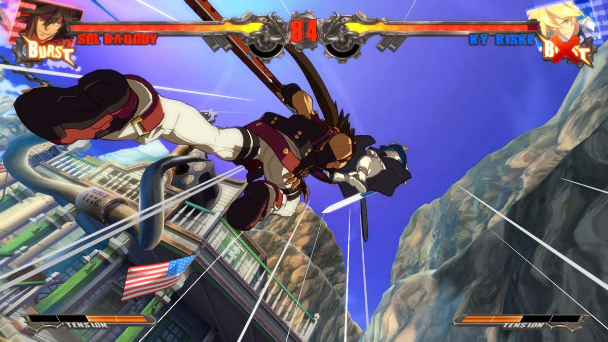Guilty Gear Xrd: Sign – PlayStation 4 (PS4) video game gameplay, anime-style 2D fighting game