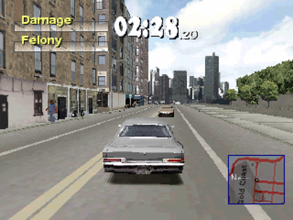 Driver 1 and 2 Compilation (Greatest Hits)  – PlayStation 1 (PS1) Gameplay Dual Art Twin Pack