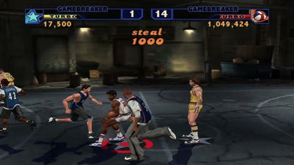 NBA Street – PlayStation 2 (PS2) arcade basketball sports video game gameplay