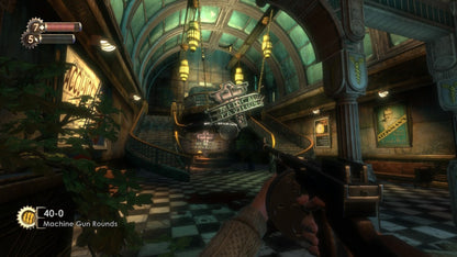 BioShock The Collection PS4 game featuring remastered first-person shooter gameplay, immersive storytelling, and the complete BioShock trilogy adventure gameplay 