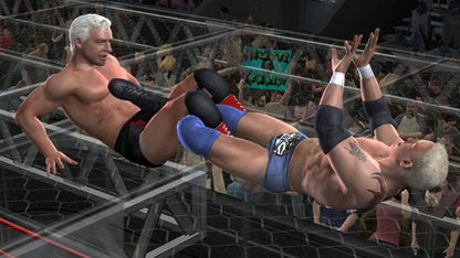 WWE SmackDown vs. Raw 2008 – PlayStation 2 (PS2) video game gameplay, pro wrestling.