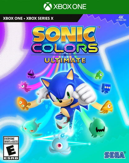 Sonic Colors: Ultimate – Xbox One (XONE) cover art for action-platformer video game