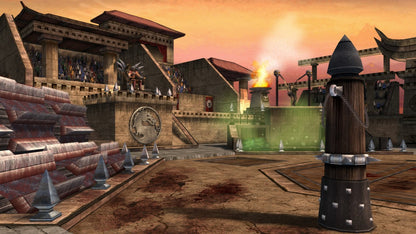 Mortal Kombat Armageddon Xbox game featuring brutal fighting action, massive character roster, and intense arcade-style combat gameplay