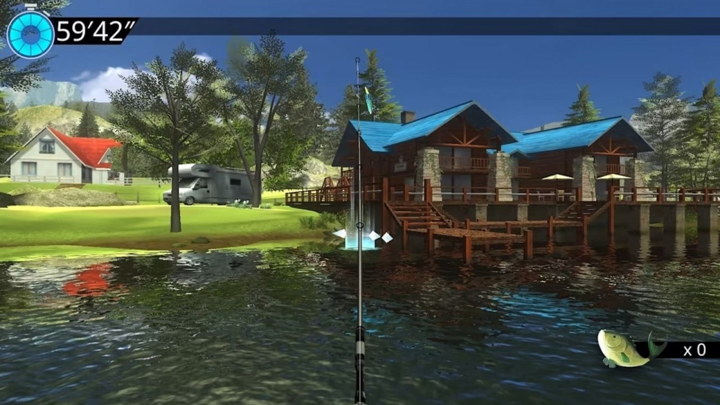 Legendary Fishing gameplay image for Nintendo Switch (NS) video game