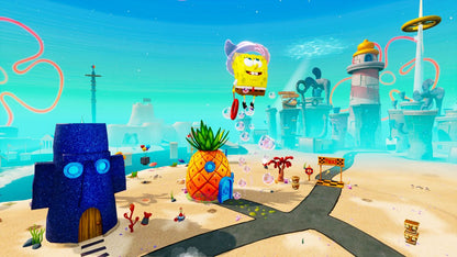 SpongeBob SquarePants: Battle for Bikini Bottom: Rehydrated – PlayStation 4 (PS4) video game gameplay, platformer action-adventure
