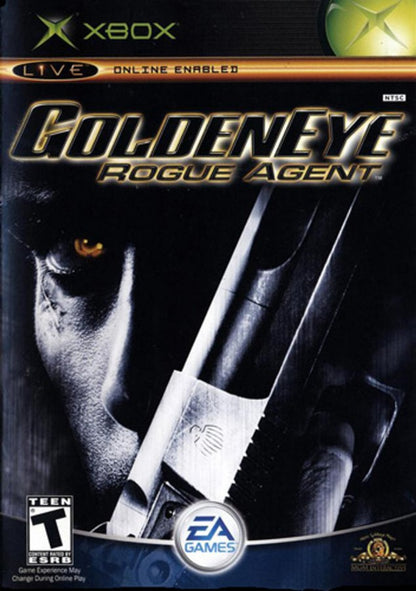 007 Rogue Agent Xbox Original game case with James Bond action shooter cover art