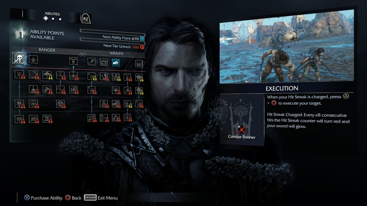 Middle Earth Shadow of Mordor Xbox One open-world action game with stealth combat and the Nemesis system in Tolkien’s universe gameplay