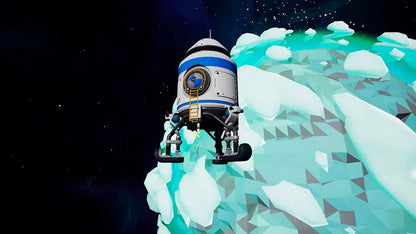 Astroneer Nintendo Switch inspired design featuring colorful space exploration adventure aesthetic planetary discovery crafting and base building resource gathering cooperative gameplay vibrant alien worlds creative sandbox mechanics and immersive sci fi survival presentation gameplay