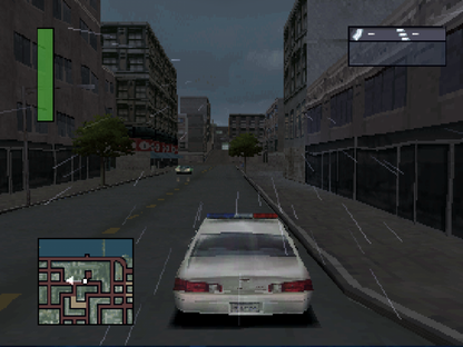 World's Scariest Police Chases Sony PlayStation PS1 video game featuring police driving action gameplay high speed pursuits police vehicles chase missions traffic enforcement dangerous criminals road chases emergency response and classic 32 bit PlayStation gameplay retro video game collection collectible gaming appeal gameplay
