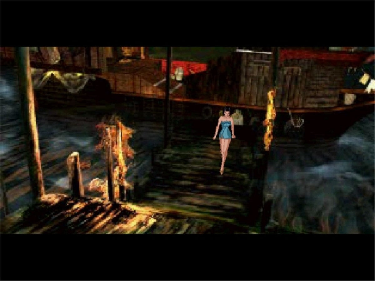 Fear Effect retro cyberpunk action adventure game for PlayStation 1 (PS1) gameplay